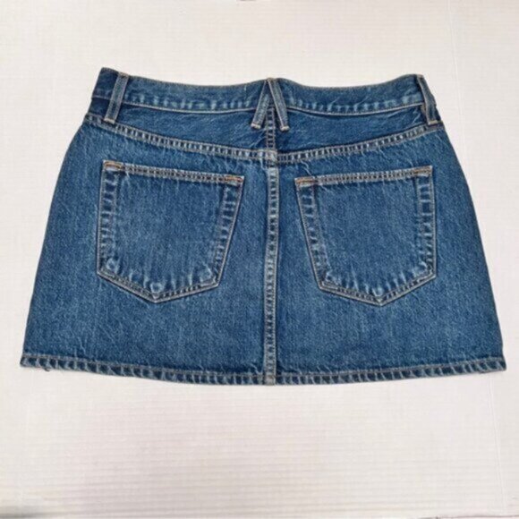 SLVRLAKE BNWOT Re-Worked Mini Skirt - Great Divide Sz 26 - Picture 3 of 14